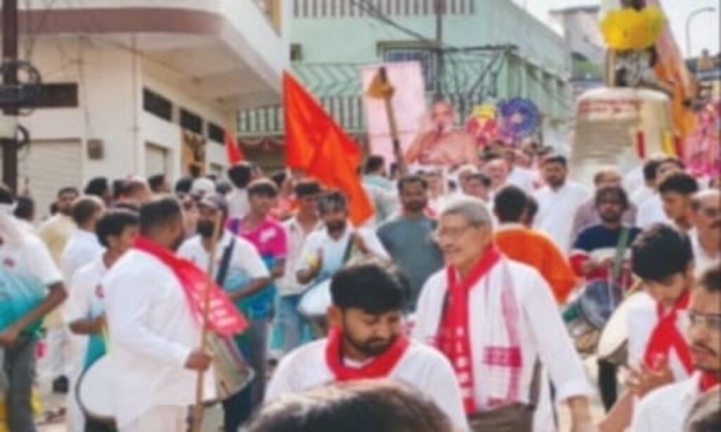 चक्रवर्ती रजत रथयात्रा में कलेक्टर और एसपी ने निभाई आस्था की साझेदारी