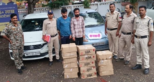 सतना-मैहर में पकड़ी गई 252 लीटर अवैध शराब