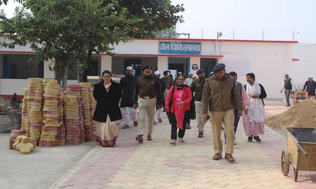 केन्द्रीय जेल सतना का निरीक्षण