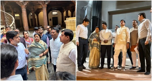 गोपाल मंदिर के जीर्णोद्धार कार्यों की समीक्षा की मुख्यमंत्री डॉ. मोहन यादव ने