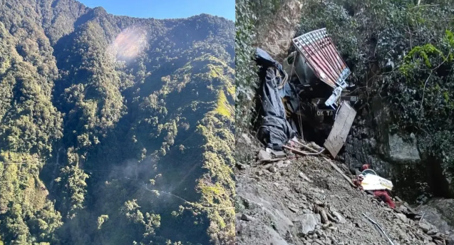 अरुणाचल में ट्रक खाई में गिरने से 21 की मौत, 48 घंटे बाद एकमात्र ज़िंदा बचे व्यक्ति ने दी त्रासदी की सूचना, सर्च ऑपरेशन जारी