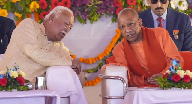 यूपी चुनाव: संघ का BJP हाईकमान को दो टूक संदेश, कहा- योगी आदित्यनाथ ही होंगे चेहरा, विरोध करने वालों को माना जाएगा ‘बागी’