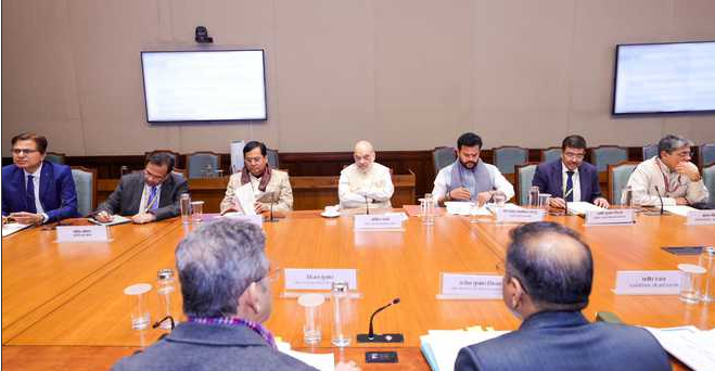 शाह ने समुद्री पोत और बंदरगाहों की सुरक्षा के लिए विशेष संस्था के गठन पर किया विचार विमर्श