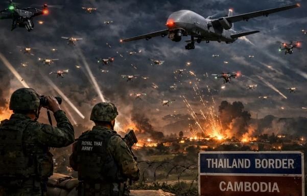 कंबोडिया ने थाइलैंड से लगे सीमावर्ती इलाकों में ड्रोन उड़ानों पर प्रतिबंध लगाया