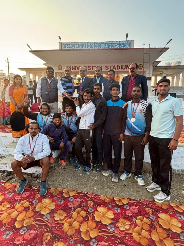 एथलेटिक्स पुरुष में यूटीडी, महिला में जीडीसी सतना चैंपियन