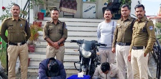 15 लाख की एमडी ड्रग्स के साथ पुलिस ने 2 को किया गिरफ्तार