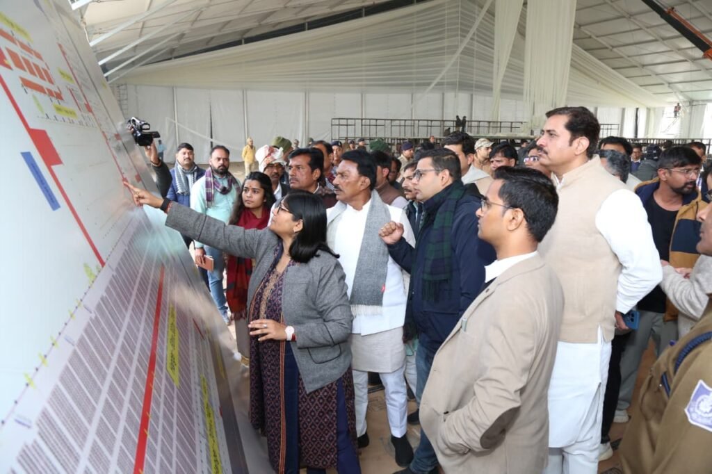 अभ्युदय एमपी ग्रोथ समिट 2025 की तैयारियों की प्रभारी मंत्री ने सांसद की मौजूदगी में की समीक्षा