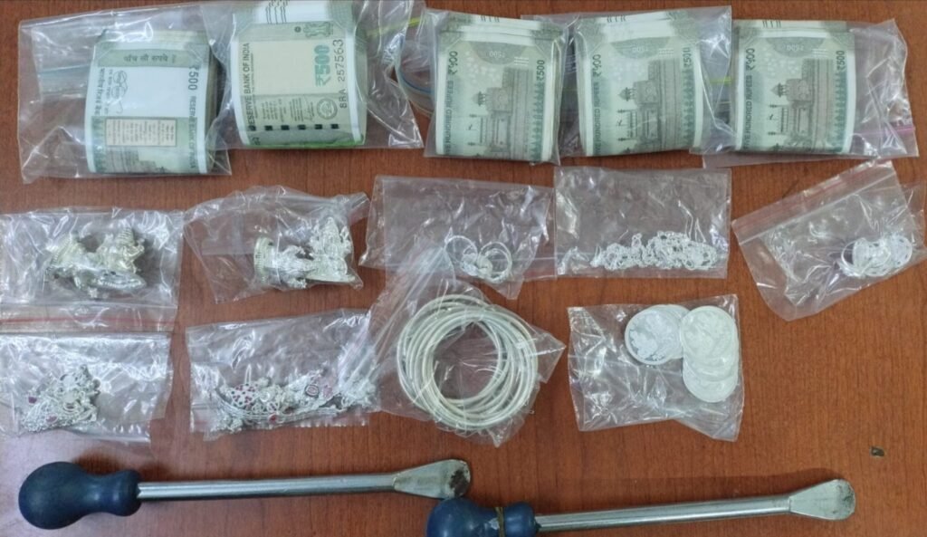 भोपाल से कार में आई चोर गैंग ने जबलपुर में तोड़ा था सूने मकान का ताला