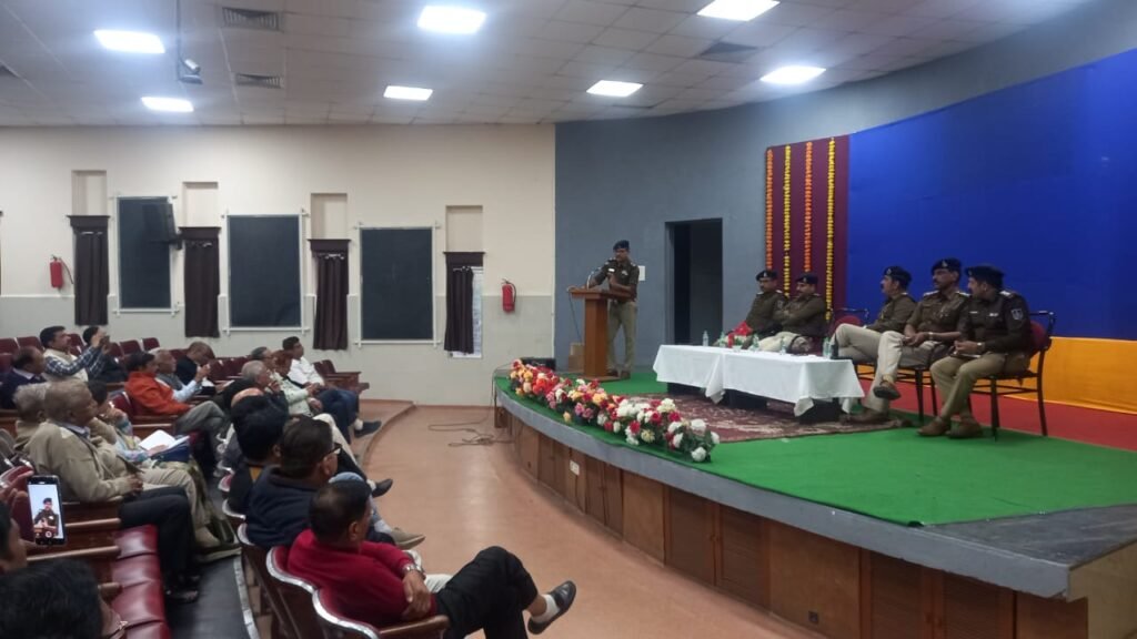 125 से ज्यादा सोसायटियों के साथ हुई पुलिस अधिकारियों की समन्वय बैठक
