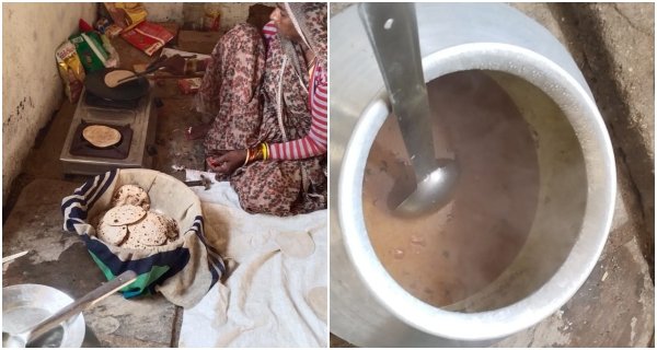 माधवपुर प्राथमिक शाला में मध्यान्ह भोजन व्यवस्था से बच्चे खिन्न