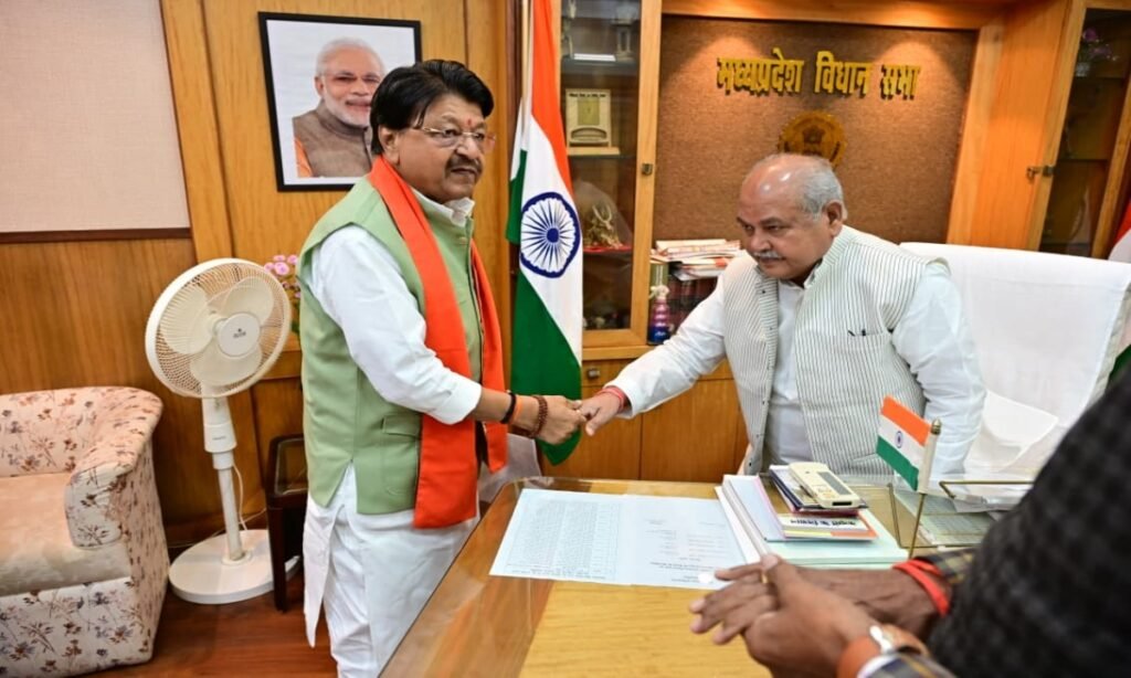 संसदीय कार्य मंत्री विजयवर्गीय ने अध्यक्ष तोमर से किया आग्रह, सत्र बुलाते समय शादियों का रखें ध्यान