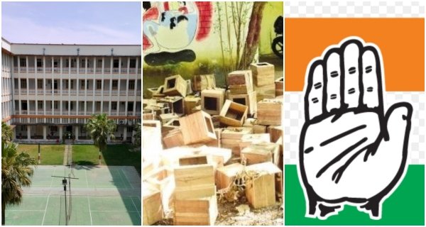 भाजपाई दफ्तर से तुलना कर अपने आप को कोस रहे कांग्रेसी