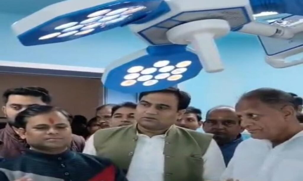 जिला हाॅस्पीटल में माॅडयूलर ओटी का हुआ शुभारंभ