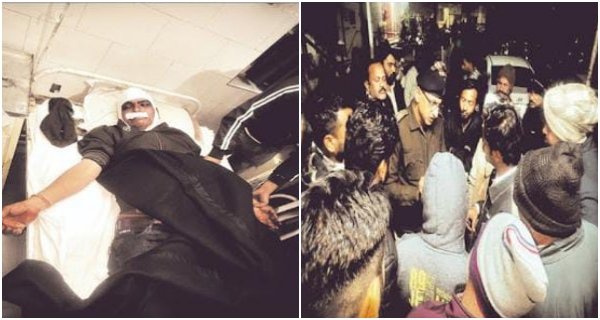 नकाबपोश डकैतोंं ने मारी गोली, हथौड़ा से वार कर जेवरों से भरे बैग लूटे