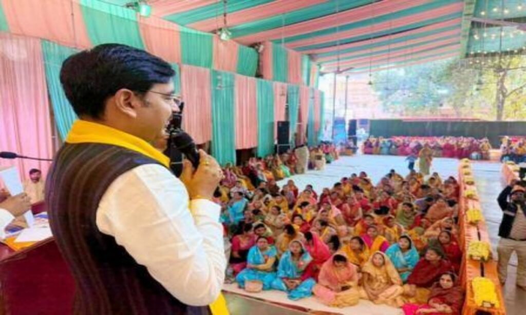 प्रभु कृपा और संत कृपा बिना नियति के नहीं मिलती : आशीष अग्रवाल