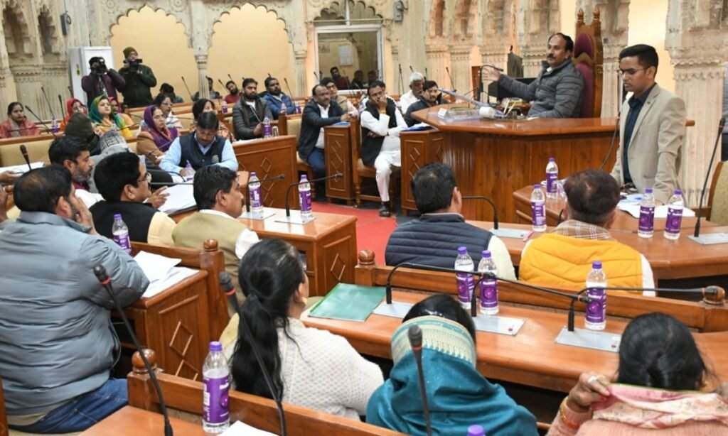 ननि बैठक: पार्षदों ने मांगा गौशाला के रखरखाव के खर्च का हिसाब