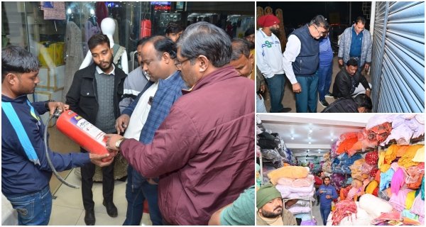 रूपाली शोरूम-लक्ष्मी एम्पोरियम में नहीं थीं फायर सेफ्टी की व्यवस्थाएं, गोदाम सील