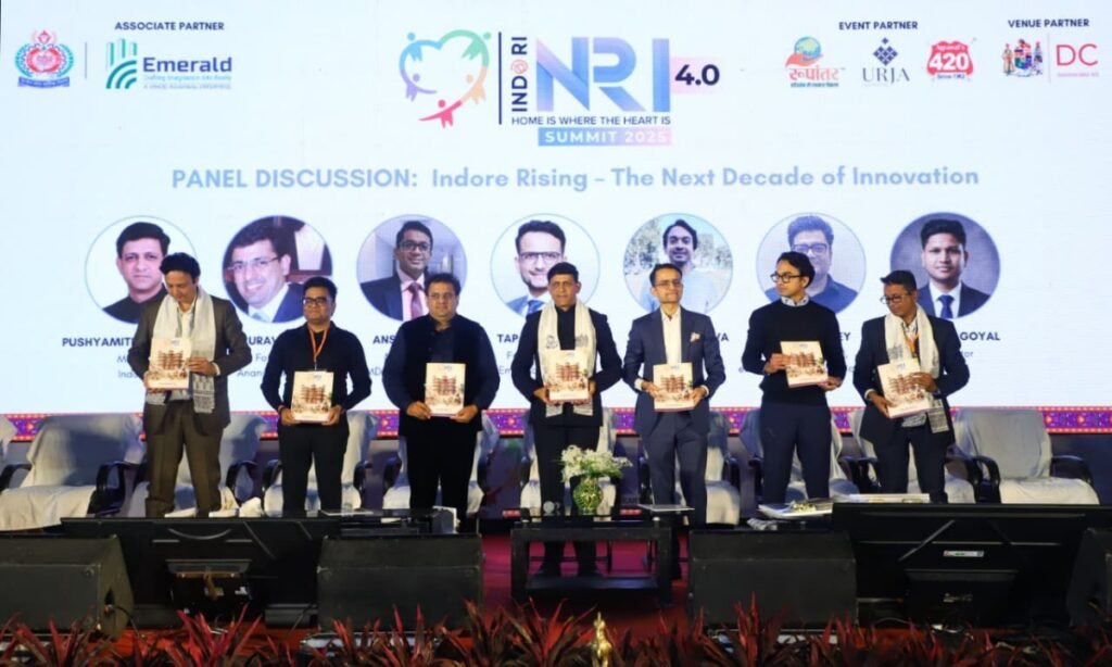 एनआरआई के साथ निवेश और भविष्य के विकास को लेकर मंथन