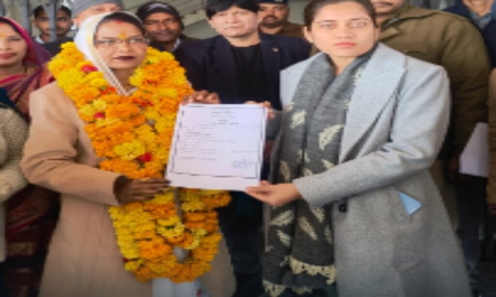 सेमरिया नगर परिषद में जनता की जीत, पदमा रोहिणी कुशवाहा ने जताया आभार
