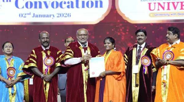 विकसित भारत के निर्माण में युवाओं की भूमिका महत्वपूर्ण: उपराष्ट्रपति