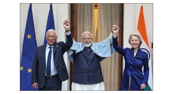 लेयेन और कोस्टा की भारत यात्रा ऐतिहासिक क्षण : मोदी