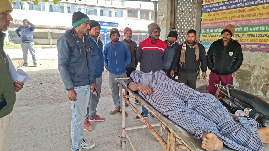 अज्ञात वाहन ने कुचला, युवक की मौत 