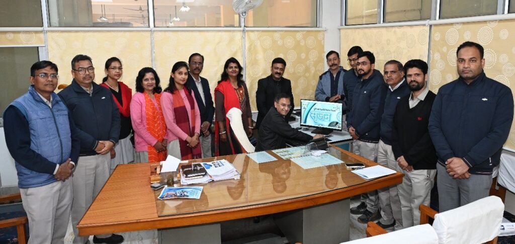 Bhel में हिंदी ई-पत्रिका सृजन के चतुर्थ अंक का विमोचन