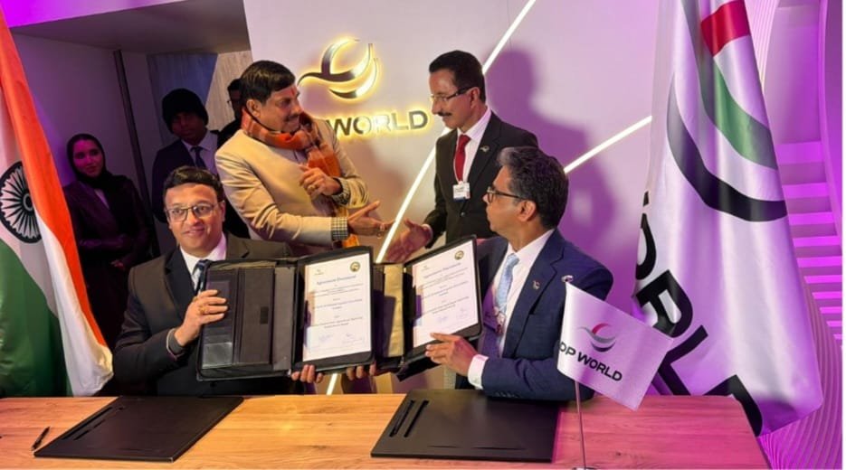 सीएम डॉ यादव की उपस्थिति में मप्र और डीपी वर्ल्ड के बीच हुआ एमओयू