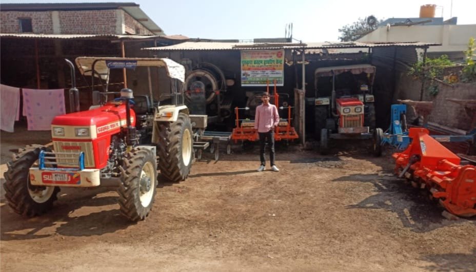 कस्टम हायरिंग स्कीम से प्रतीक ने अपने कृषि कार्य को बनाया आसान