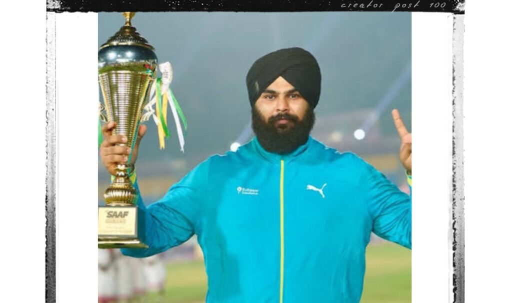 समरदीप सिंह का 12वीं एशियन इंडोर एथलेटिक्स चैंपियनशिप 2026 के लिए चयन