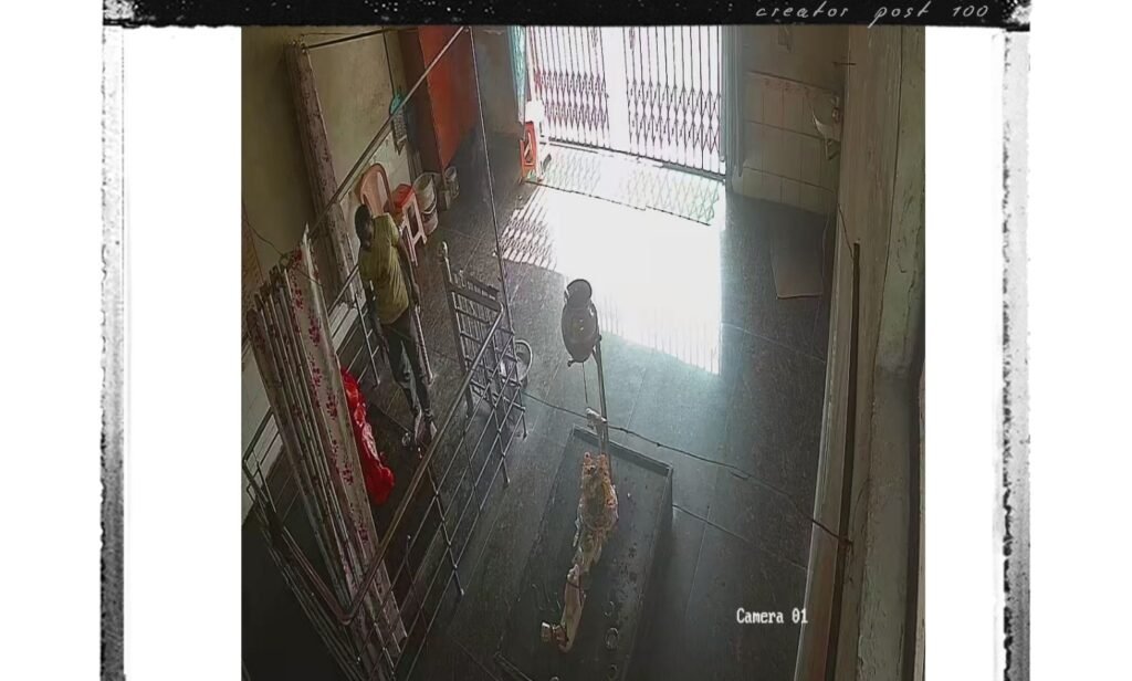 दिनदहाड़े हनुमान मंदिर में चोरी आक्रोश में बागडोना व्यापारी