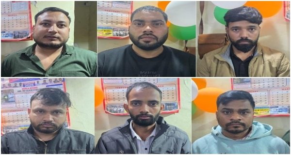 फर्जी एडवाइजरी कंपनी का खुलासा : 6 आरोपी गिरफ्त में