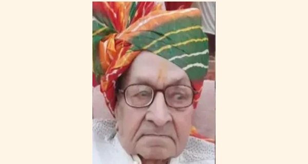 शिवपुरी में लोकतंत्र सेनानी एवं न्यायविद उत्तमचंद का निधन