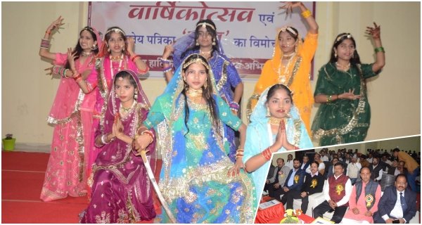 उत्कृष्ट विद्यालय वेंकट 1 में हर्षोल्लास से मना वार्षिकोत्सव