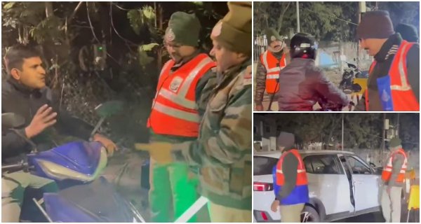 हुड़दंगियों से निपटने, सुरक्षा व्यवस्था संभालने तैनात रहा 1500 का फोर्स