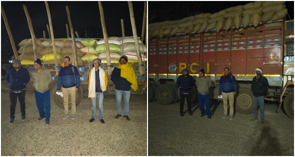 नरसिंहपुर की धान शहपुरा में ला रहे थे बेचने, पाटन क्षेत्र से 911 बोरी धान सहित अवैध परिवहन करने वाले ट्रेक्टर- ट्रक जप्त