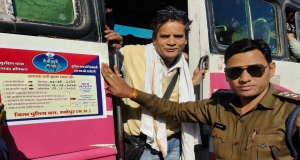 श्योपुर में बस दुर्घटनाओं में कमी लाने चला अभियान