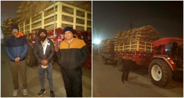 दूसरे के स्लॉट पर धान बेचने जा रहे बिचौलिए पकड़े