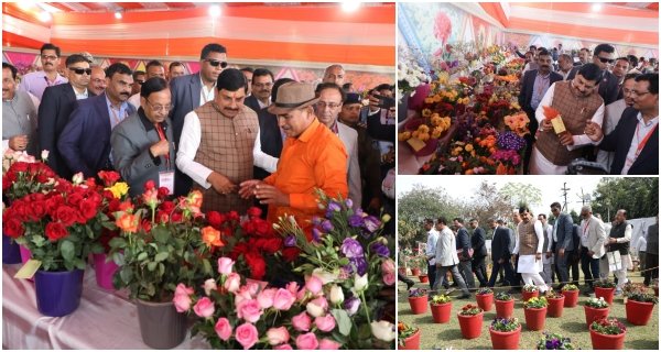 कृषक कल्याण वर्ष 2026: मुख्यमंत्री डॉ यादव ने राज्य स्तरीय पुष्प प्रदर्शनी का किया शुभारंभ