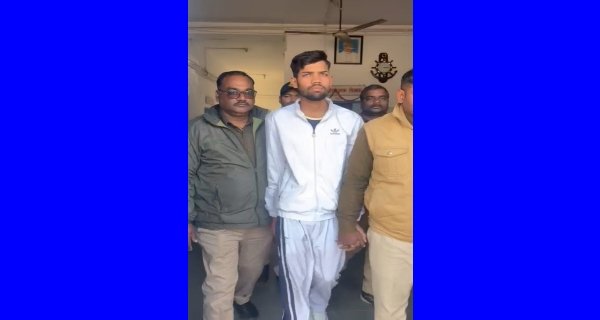 अवैध गांजा के साथ आरोपी गिरफ्तार