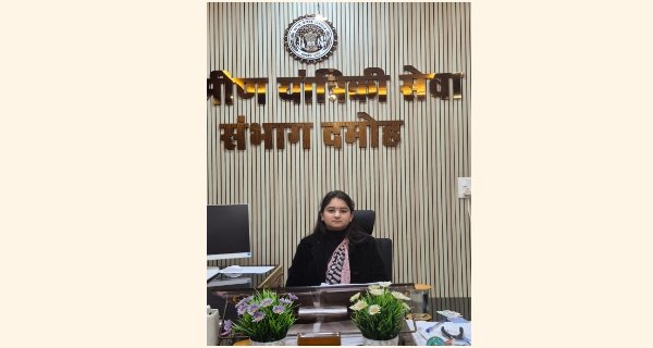 ग्रामीण यांत्रिकी विभाग दमोह को मिली नई कार्यपालन यंत्री