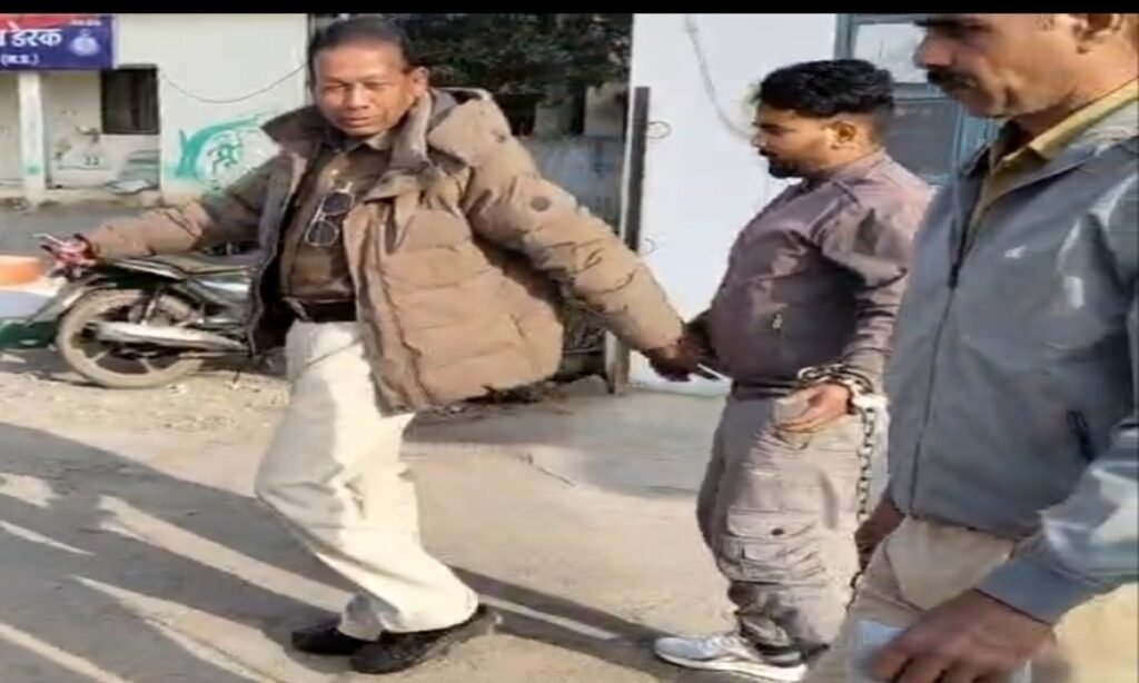 आग लगाने वाले आरोपी को भेजा जेल