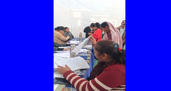 संकल्प से समाधान शिविरों में 1600 प्रकरणों का किया गया निराकरण