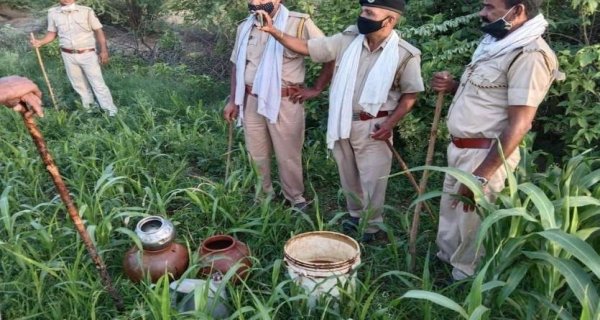 नशे के विरुद्ध दूसरे दिन भी जंगल में उतरी पुलिस