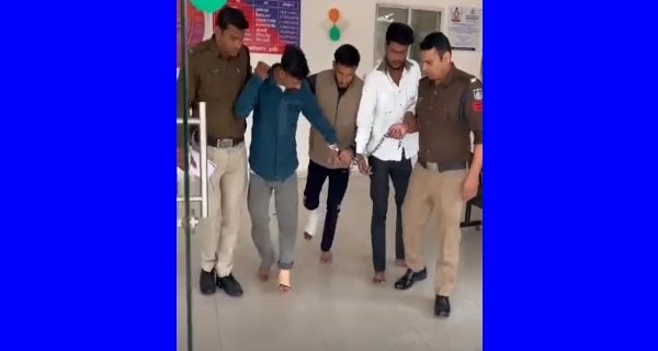 चाकूबाजी से दहशत फैलाने वालों की टूटी हेकड़ी, पुलिस से भागते वक्त टूटे पैर