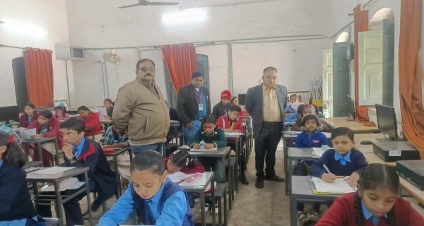 1616 विद्यार्थियों ने दी जिला स्तरीय ओलंपियाड परीक्षा