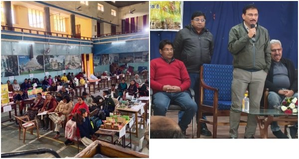 विज्ञान प्रदर्शनी में विद्यार्थियों ने दिखाई अपनी प्रतिभा