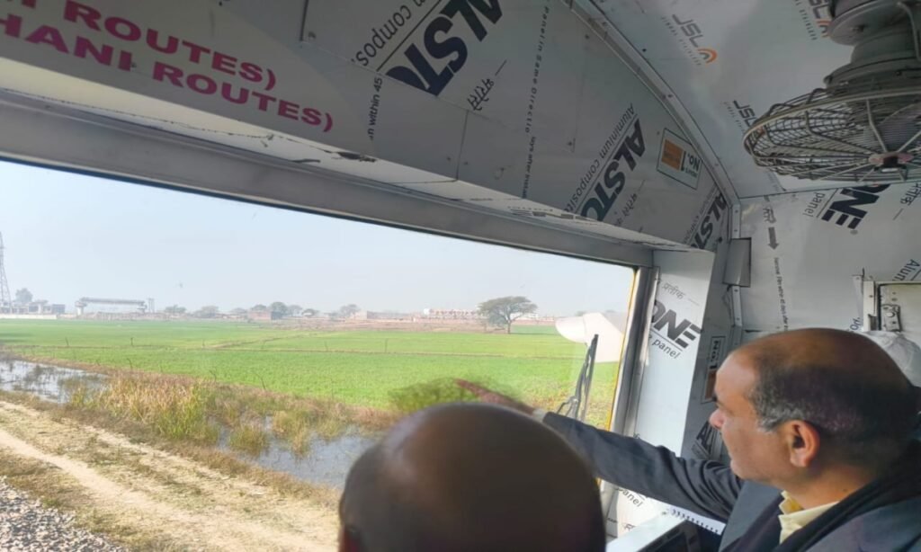 डीआरएम ने ग्वालियर–भिंड रेल खंड का लिया जायजा