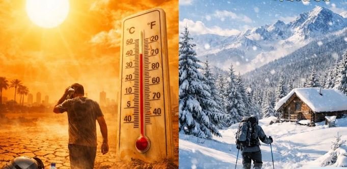 फरवरी में ही जून जैसा अहसास, राजस्थान में पारा 36 डिग्री के पार और दिल्ली-यूपी में गर्मी ने तोड़ा रिकॉर्ड, पहाड़ों पर बर्फबारी के बीच मैदानी इलाकों में लू की आहट
