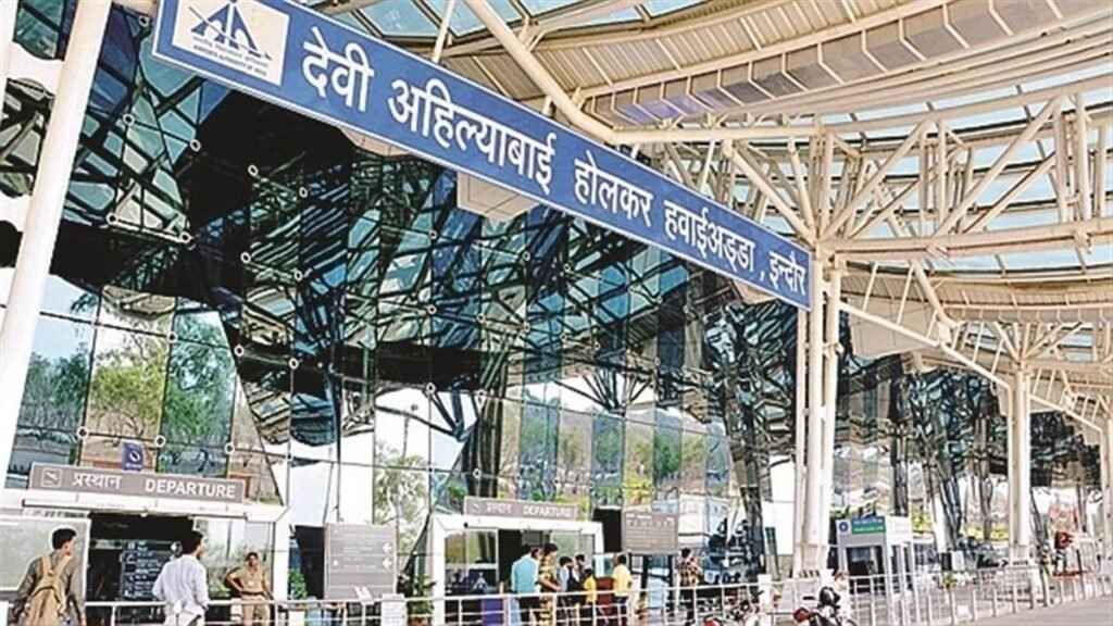इंदौर की हवाई कनेक्टिविटी को फिर लगा झटका